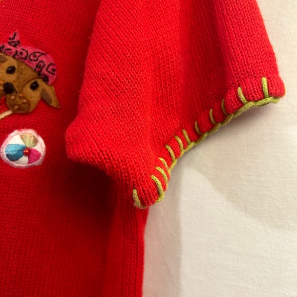 Marisa Christina Vintage Dod’s Summer Vacation Cardigan Sweater Size XL - Picture 6 of 8